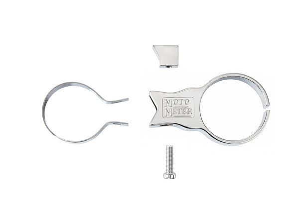 VW Split Oval Beetle Bug MotoMeter Gauge Holder, 52mm, Chrome