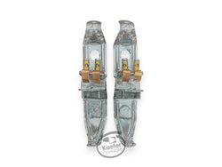 VW Split Beetle Bug Taillight Brackets (Bulbholders), 1949-52