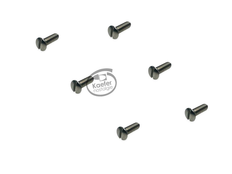 PLEASE PASS Sign ホットロッド　空冷VW VW Split Oval Beetle Bug Door Striker Plate Screws, Up to 1955