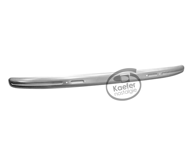 VW Split Beetle Bug Front Bumper Blade, Ribbed, Bare, 1949-52