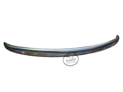 VW Split Beetle Bug Rear Bumper Blade, Ribbed, Bare, 1949-52