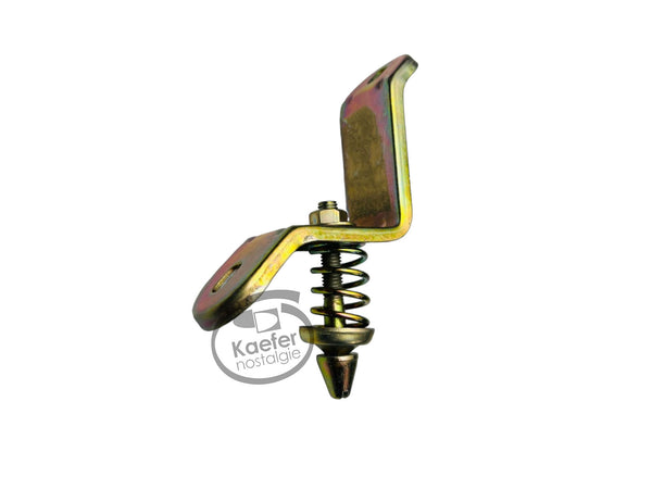 VW Split Oval Beetle Bug Hood Lock Pin Carrier, up to 1967