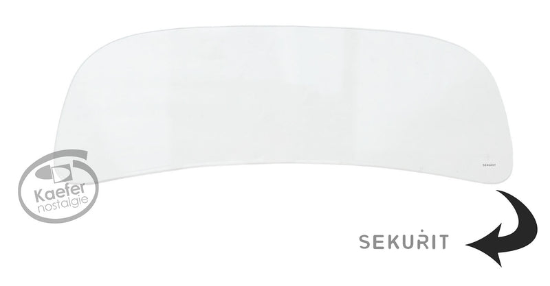 VW Split Oval Beetle Bug Windshield Glass, Sekurit Logo, 1949-52