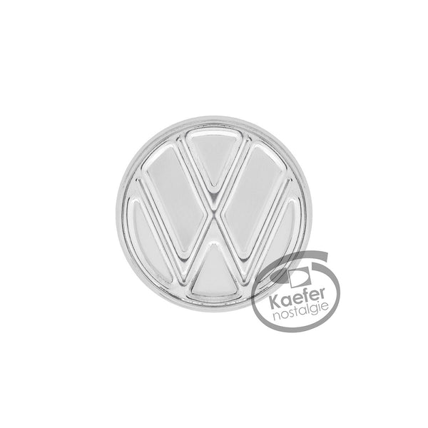 VW Split Beetle Bug Hood Emblem, Solid Style, 1949-1953