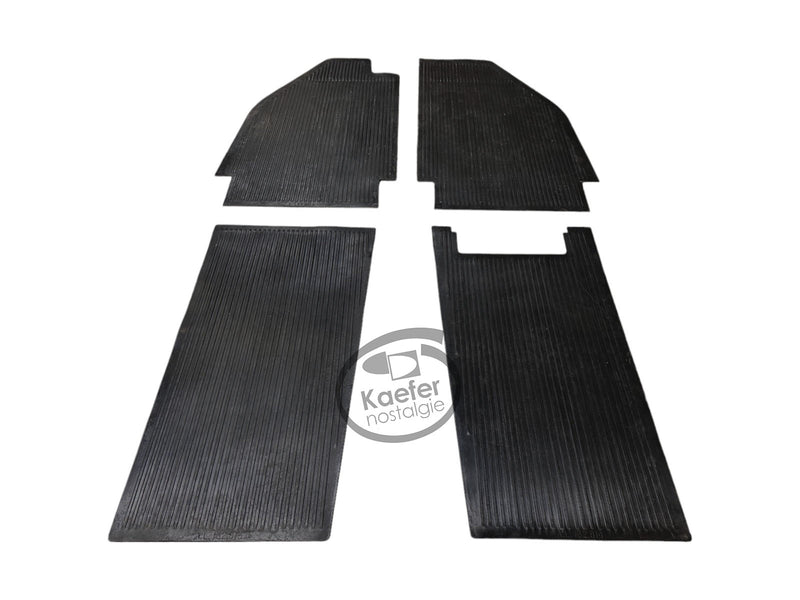 VW Oval Beetle Bug Floor Mat Set, 1952-55