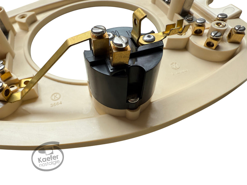 VW Split Beetle Bug Speedo Dash Pod, Deluxe, 1949-1952
