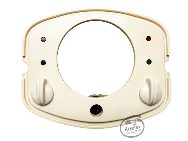 VW Split Beetle Bug Speedo Dash Pod, Deluxe, 1949-52