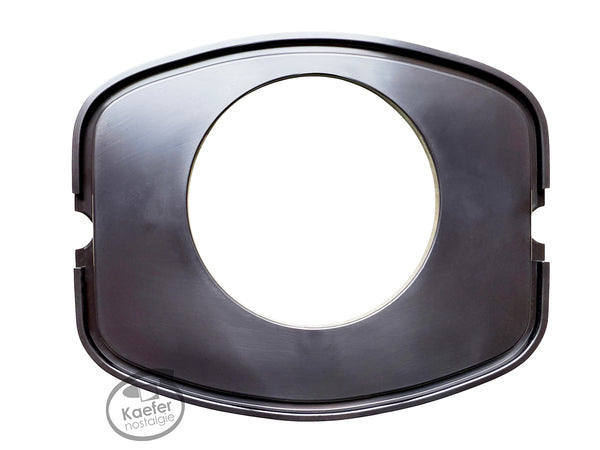 VW Split Beetle Bug Dash Clock Pod, Dark Brown, 1949-52