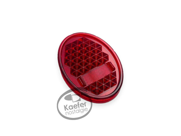 VW Oval Beetle Bug Heart Taillight Lower Lenses, 1952-1955