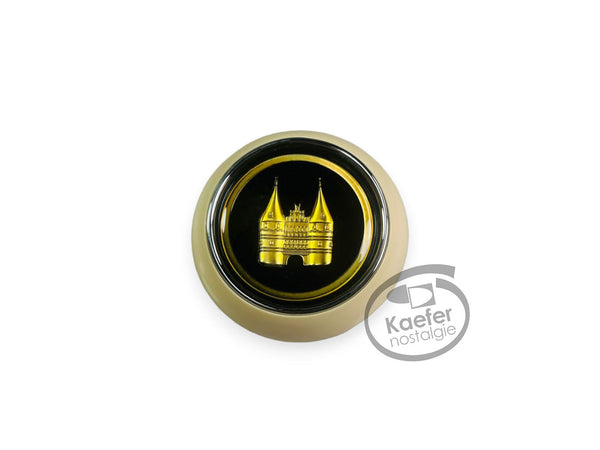 VW Oval Beetle Bug Lubeck Horn Button, 1952-55