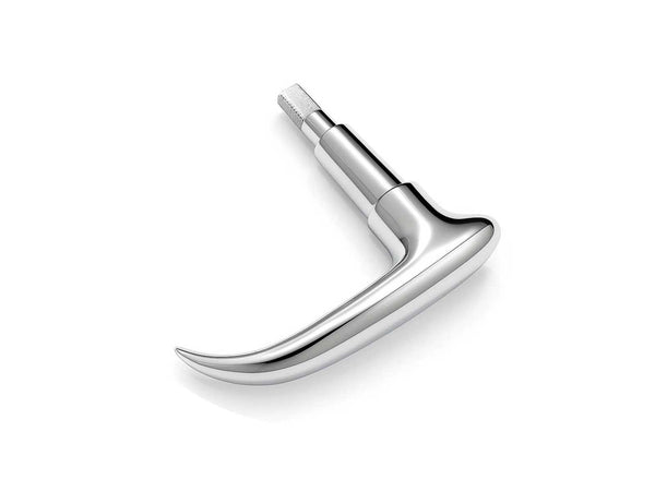 VW Split Beetle Bug "L" Decklid Handle, Deluxe, 1949-52