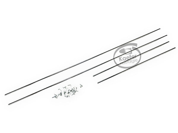 VW Split Oval Beetle Bug Door Panel Trim Kit, 1952-55