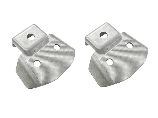 VW Split Oval Beetle Bug Door Striker Plates, No Logo, Up to 1955