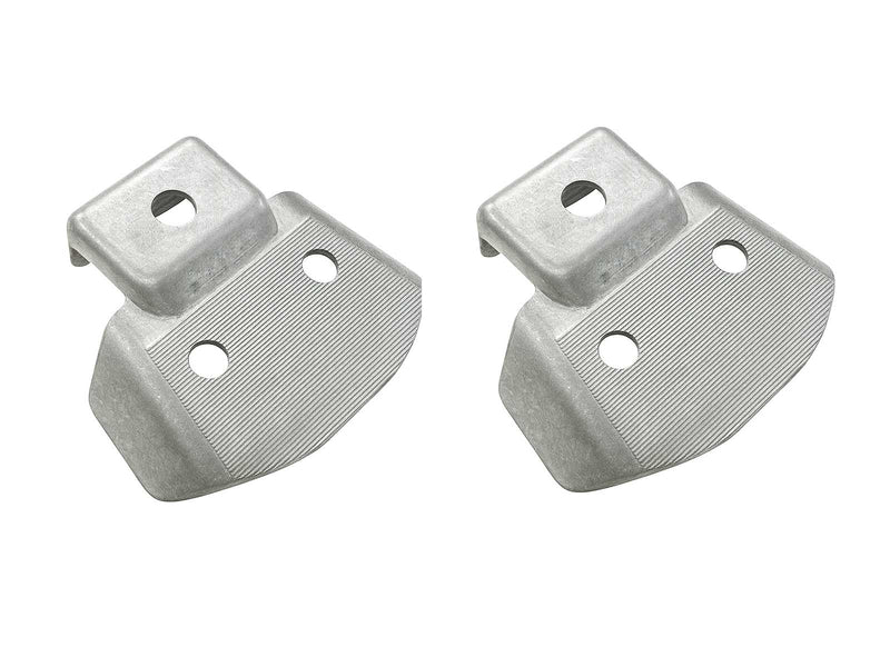 VW Split Oval Beetle Bug Door Striker Plates, No Logo, Up to 1955