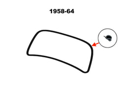 Safari Outer Windshield Seal, Beetle, 1958-64