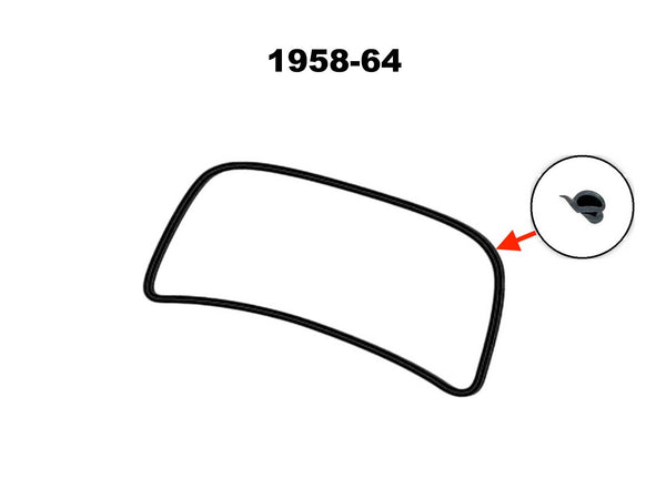 Safari Outer Windshield Seal, Beetle, 1958-64