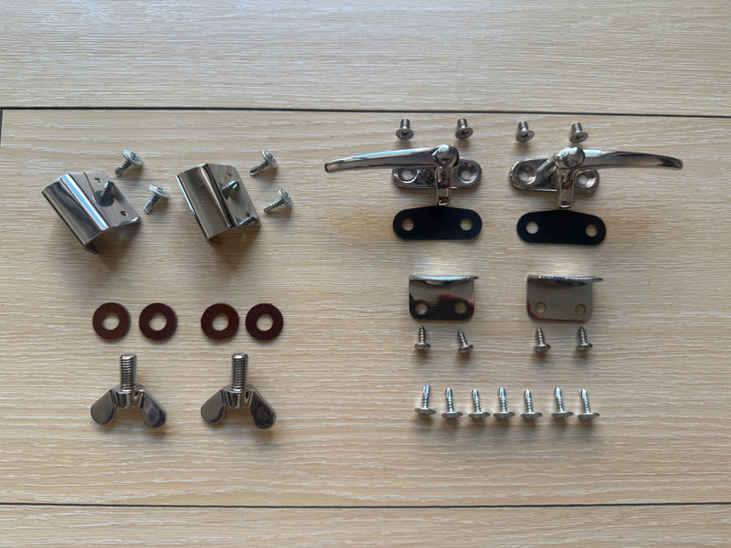 Windshield Safari, Beetle, Chrome, 1965-72