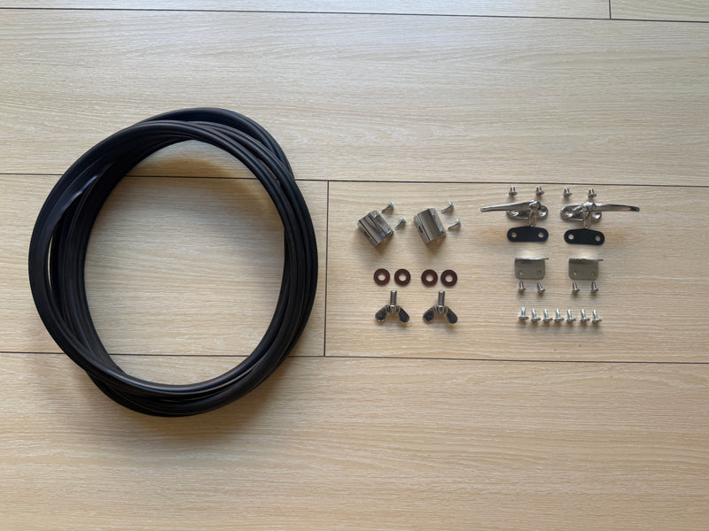 Windshield Safari, Beetle, Chrome, 1958-64