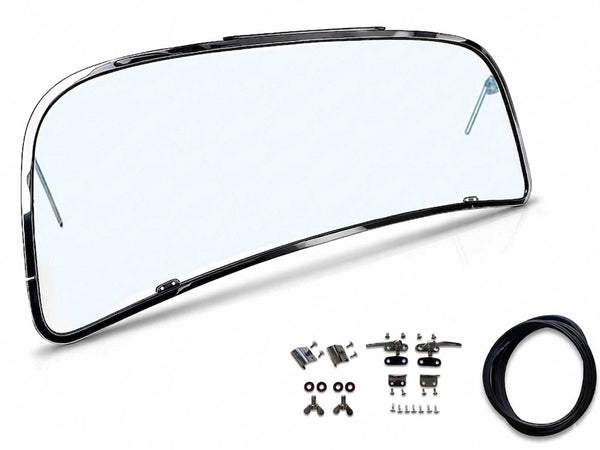 Windshield Safari, Beetle, Chrome, 1965-72 – Kaefer-Nostalgie