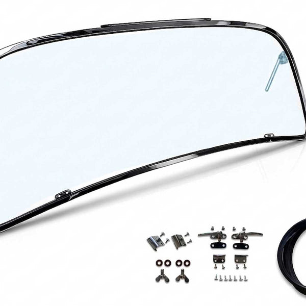 Windshield Safari, Beetle, Chrome, 1965-72 – Kaefer-Nostalgie