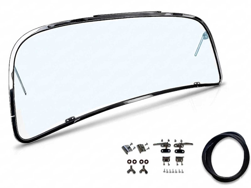 Windshield Safari, Beetle, Chrome, 1965-72 – Kaefer-Nostalgie