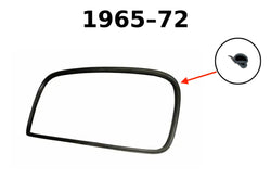 Safari Outer Rear Window Seal, Beetle, 1965-72