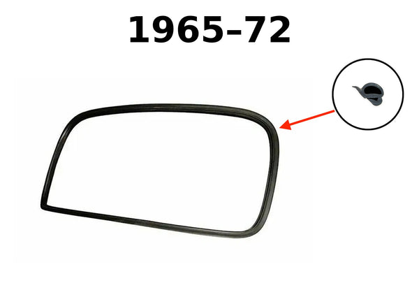 Safari Outer Rear Window Seal, Beetle, 1965-72