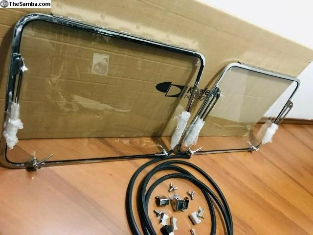 Windshield Safari, Bus, Chrome, 1955-67, Pair