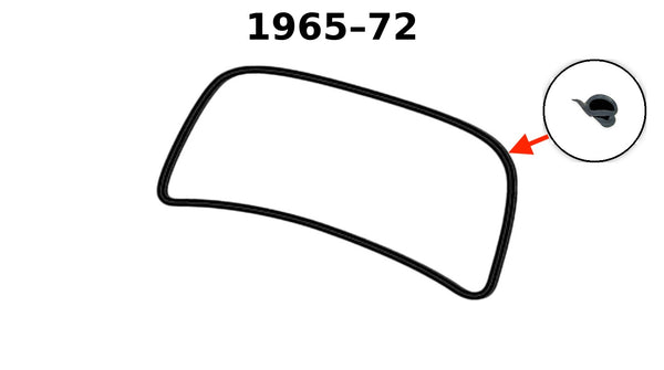 Safari Outer Windshield Seal, Beetle, 1965-72