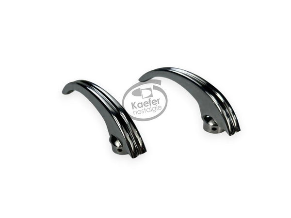 VW Split Oval Beetle Bug Interior Door Handles, Deluxe, 1949-55