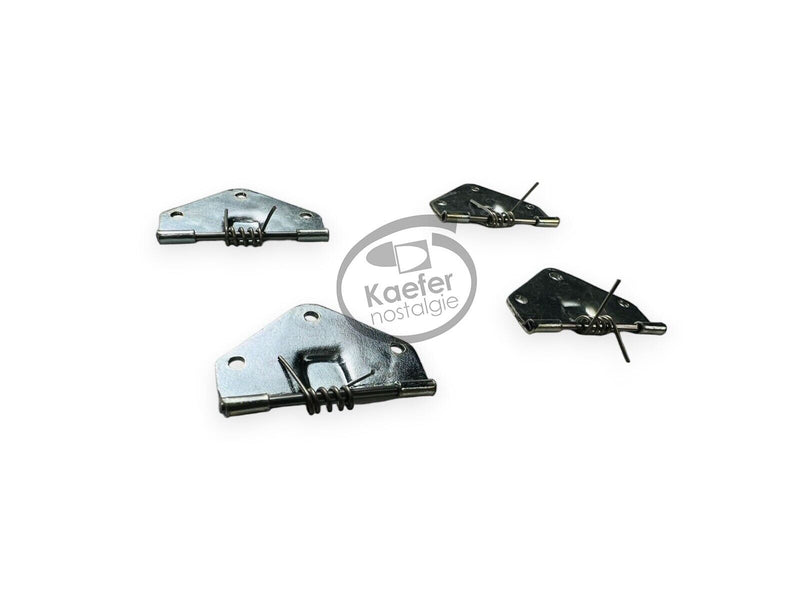 VW Split Beetle Bug Glove Box Doors Hinges, Hardware Kit, 1949-52