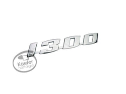 "1300" Decklid Emblem Script, Beetle