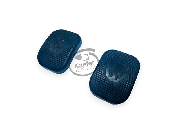 VW Split Oval Beetle Bug Pedal Pads, KDF Logo