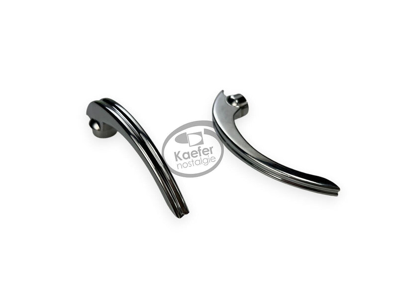 VW Split Oval Beetle Bug Interior Door Handles, Deluxe, 1949-1955