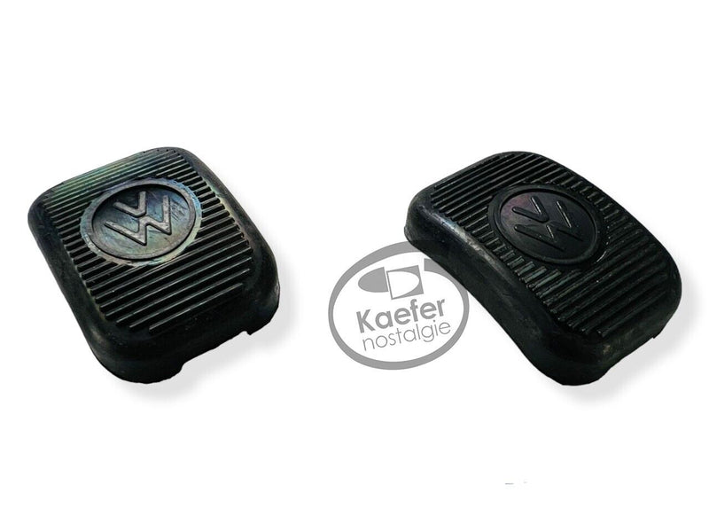 käfer pedale VW Split Oval Beetle Bug Pedal Pads, Big Logo, With Part Number