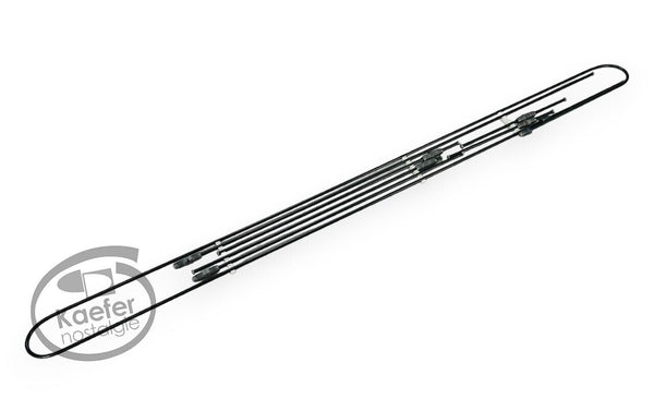 VW Split Oval Beetle Bug Brake Line Kit, up to 1957