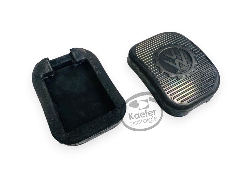 VW KDF Split Oval Beetle Bug Pedal Pads, 1941-45, With Part Number